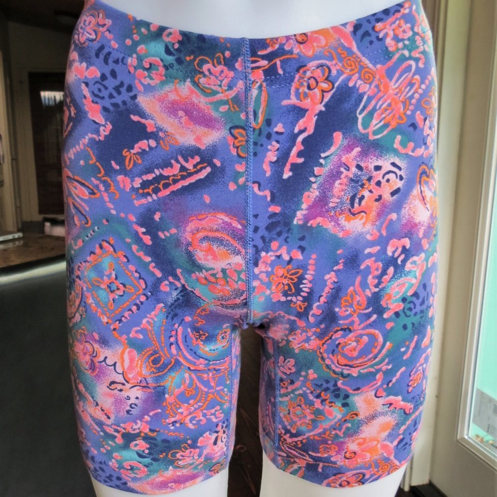 Vintage 80's Moving Comfort Nylon/Spandex Shorts